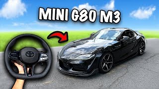 I turned my Supra into a mini G80 M3