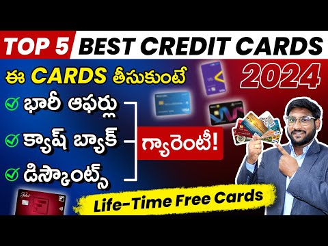 Top 5 Best Credit Cards in India 2024 