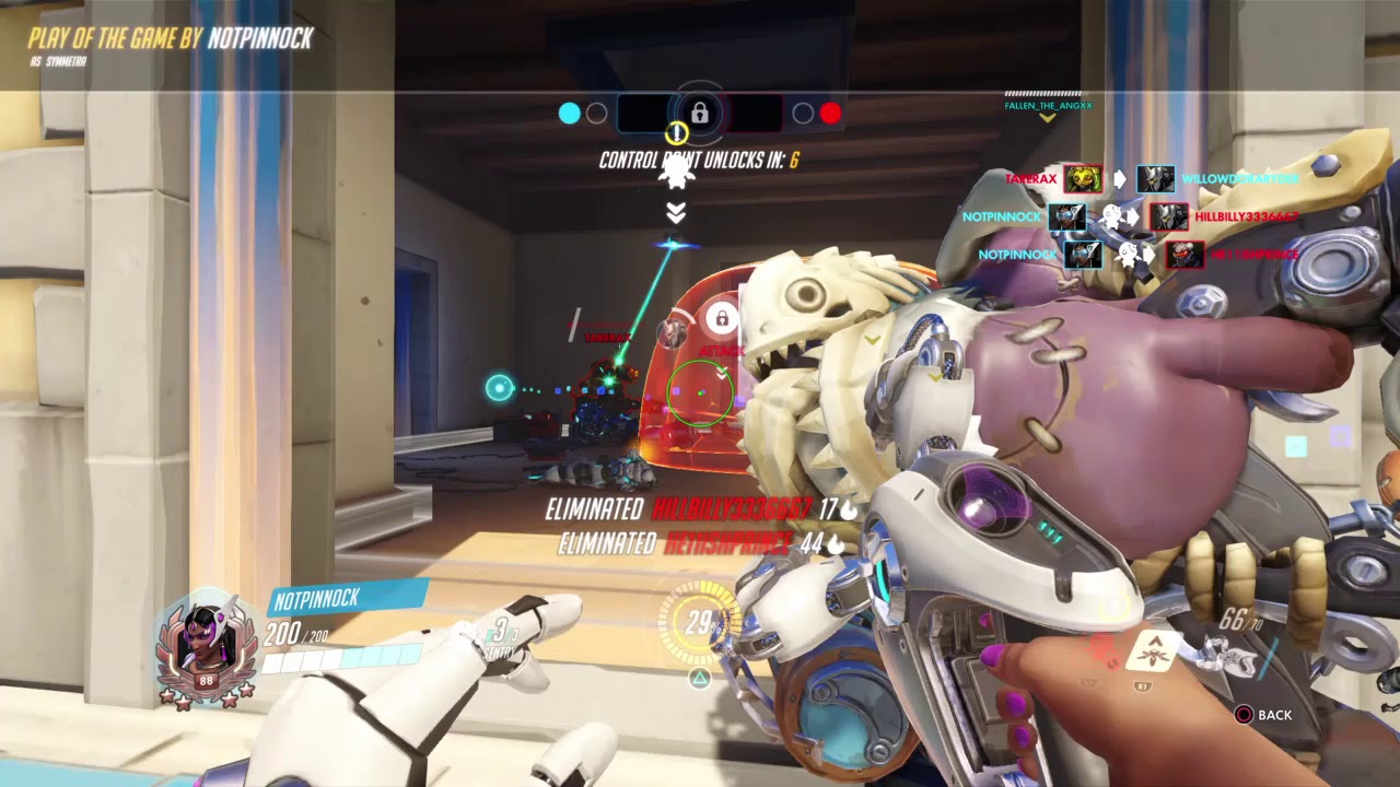 Overwatch: Origins Edition This Sym POTG proves how OP she is - YouTube