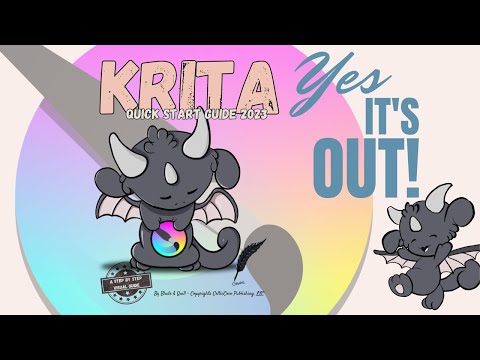 KRITA 5.1.5 - Introducing the KRITA QUICK START GUIDE 2023🥳🎉🎈