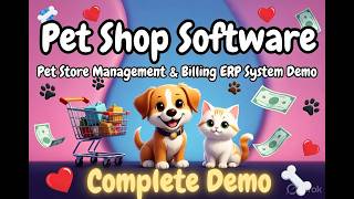 Pet Shop Software | Pet Store Management & Billing ERP System Demo