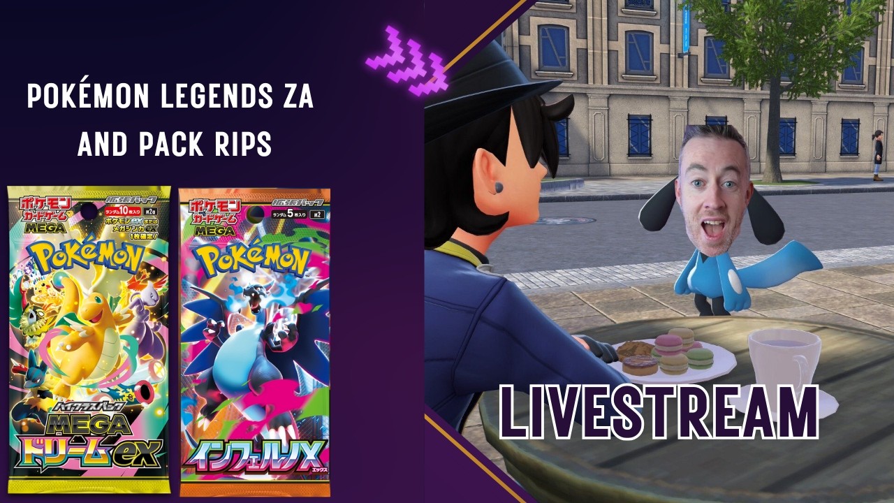 LIVE - Pokemon Legends ZA and card show chat