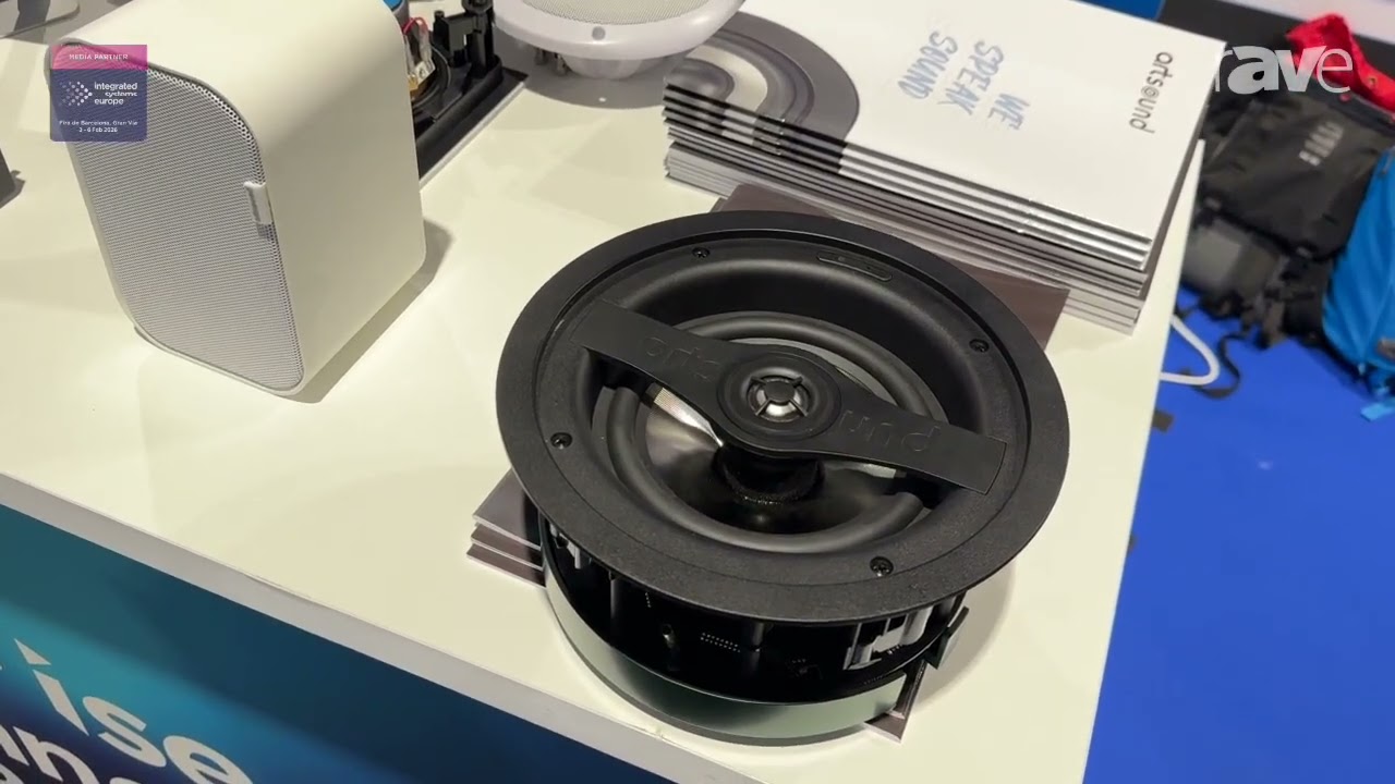ISE 2026: ArtSound Showcases SMART IN In-Wall Speaker