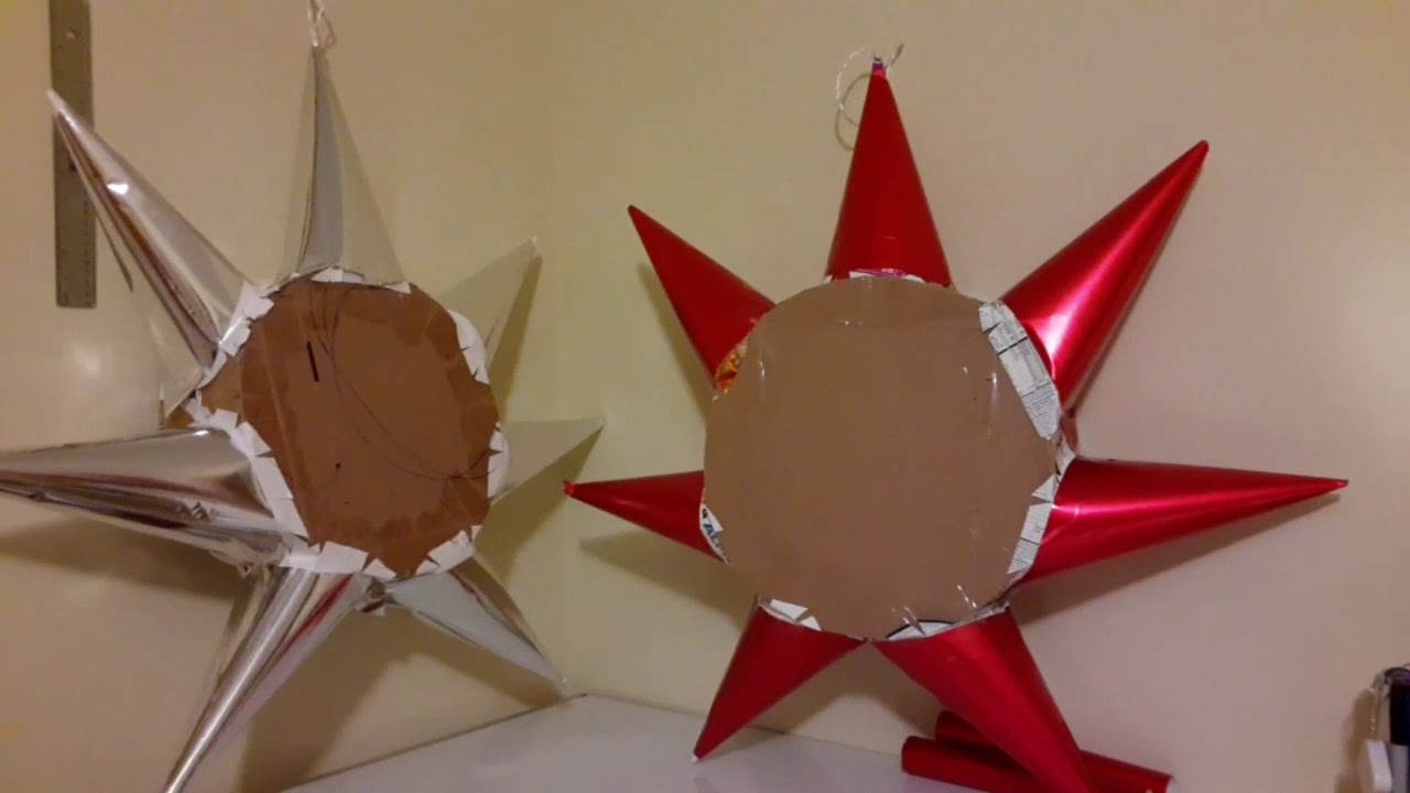 pinata navideña decoracion facil