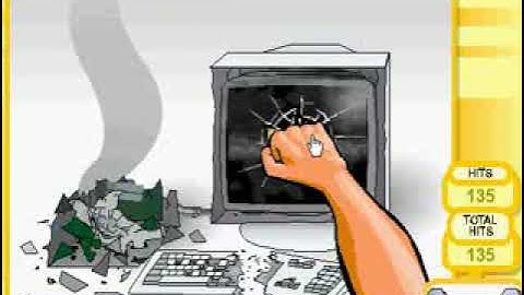 Bash the computer flash game