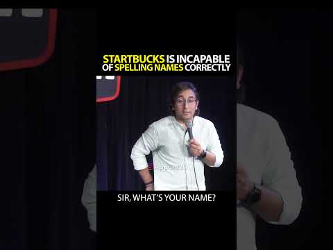 Starbucks and spelling name By Appurv Gupta aka GuptaJi