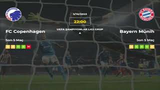 Kopenhag Bayern Münih İddaa Tahminleri 3 Ekim 2023