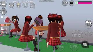 ละครสั้น เรื่อง ไปโรงเรียนวันแรกโดนเพื่อนๆ บูลลี่ SAKURA school simulato