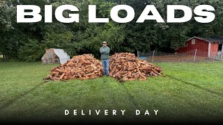 When One Cord Isn’t Enough… Big Firewood Delivery!