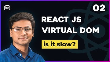 #2 React Virtual DOM Explained - Easy Explanation - React Tutorial Bangla Series