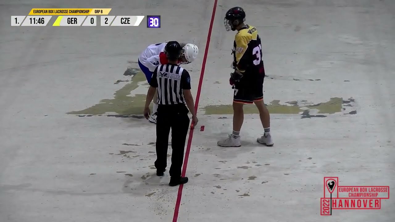 European Box Lacrosse Championship:  Group B - Germany vs Czech Republic