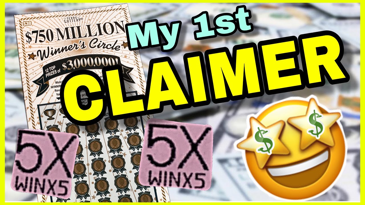 💥 My 1st Claimer! 💥 Biggest Win of the Year 💥 Winners Circle 💥Texas Lottery Scratch Off YouTube