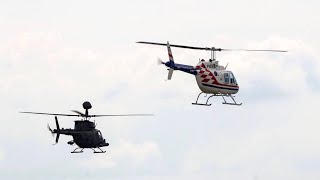 Kiowa Warrior & Bell 206 Low Pass & Max Speed