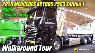 2020 Mercedes Actros 2563 Edition1 Custom 630hp Truck - Exterior Interior Walkaround