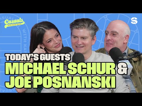 Pickleball, Liverpool, What’s a Sports Fan? | Michael Schur & Joe Posnanski | Casuals w/ Katie Nolan