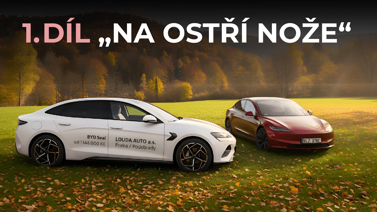 BYD SEAL vs TESLA MODEL 3 - filozofie, technika, prostor, kvalita zpracování, interiér