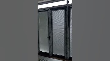 Cửa nhôm xinfa kính hộp rèm