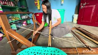 #Traditional weaving.start from zero level 🥰