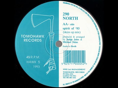 290 North — 290 North - Spirit Of '93 (Skins Up Mix) 1993