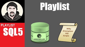 Greenplum SQL Scripts for Data Analysts