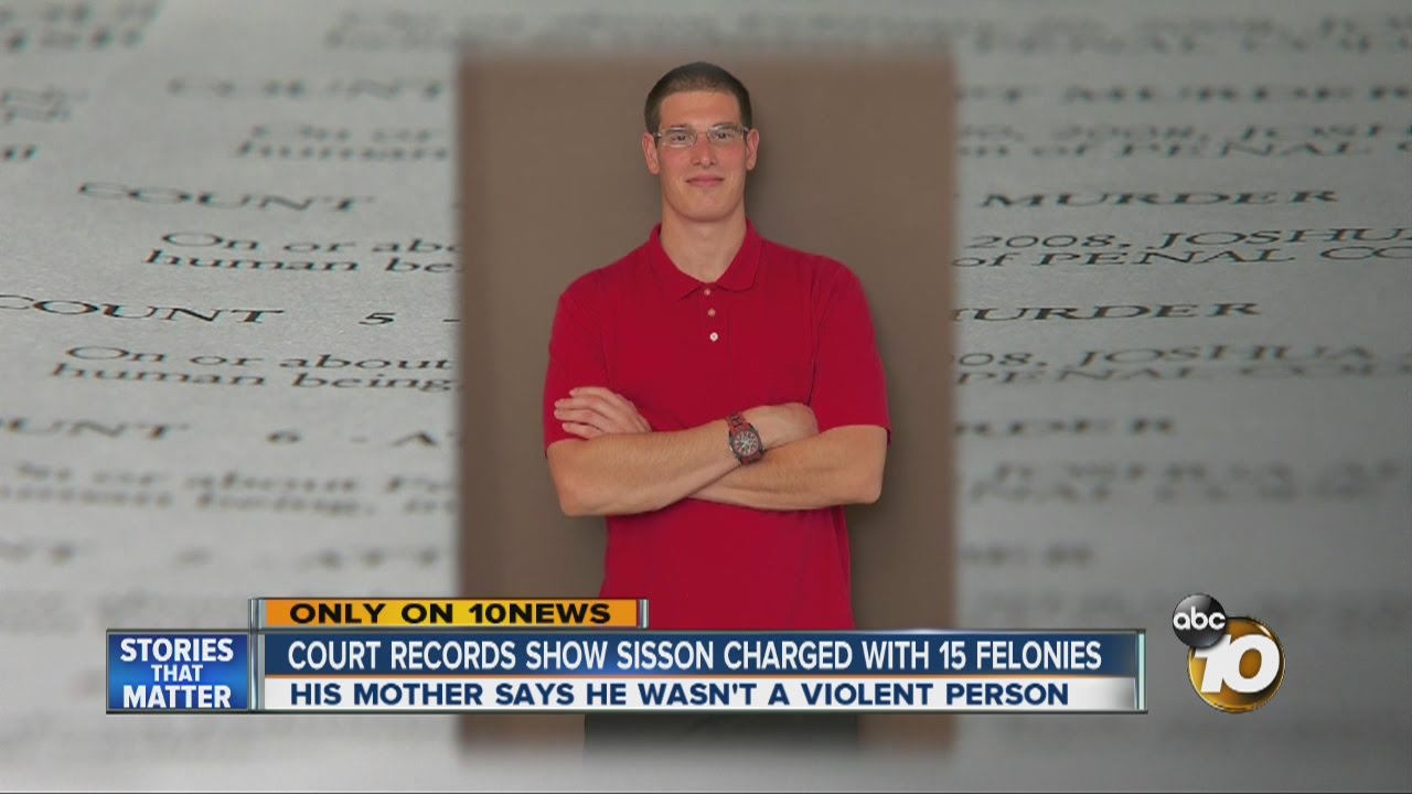 Court records show Sisson charged with 15 felonies