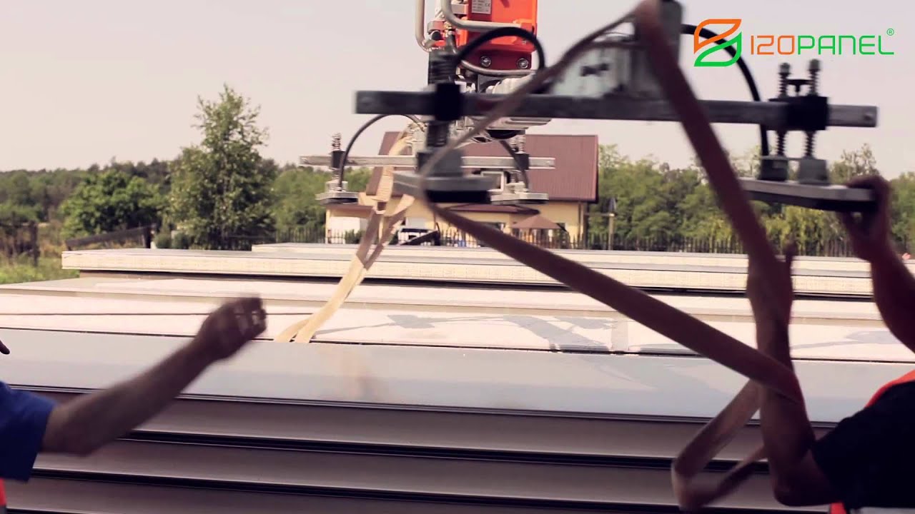 IZOPANEL - MONTAŻ PŁYTY ŚCIENNEJ IZOWALL