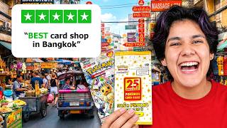 I Found the BEST Pokémon Card Shops in BANGKOK