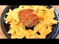 नाचोस व सालसा सॉस बनाने की आसान विधि | Nachos Recipe | Salsa Recipe | Tortilla Chips With Salsa Dip