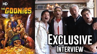 The Goonies - Sean Astin, Corey Feldman, Richard Donner & Joe Pantoliano Exclusive Interview