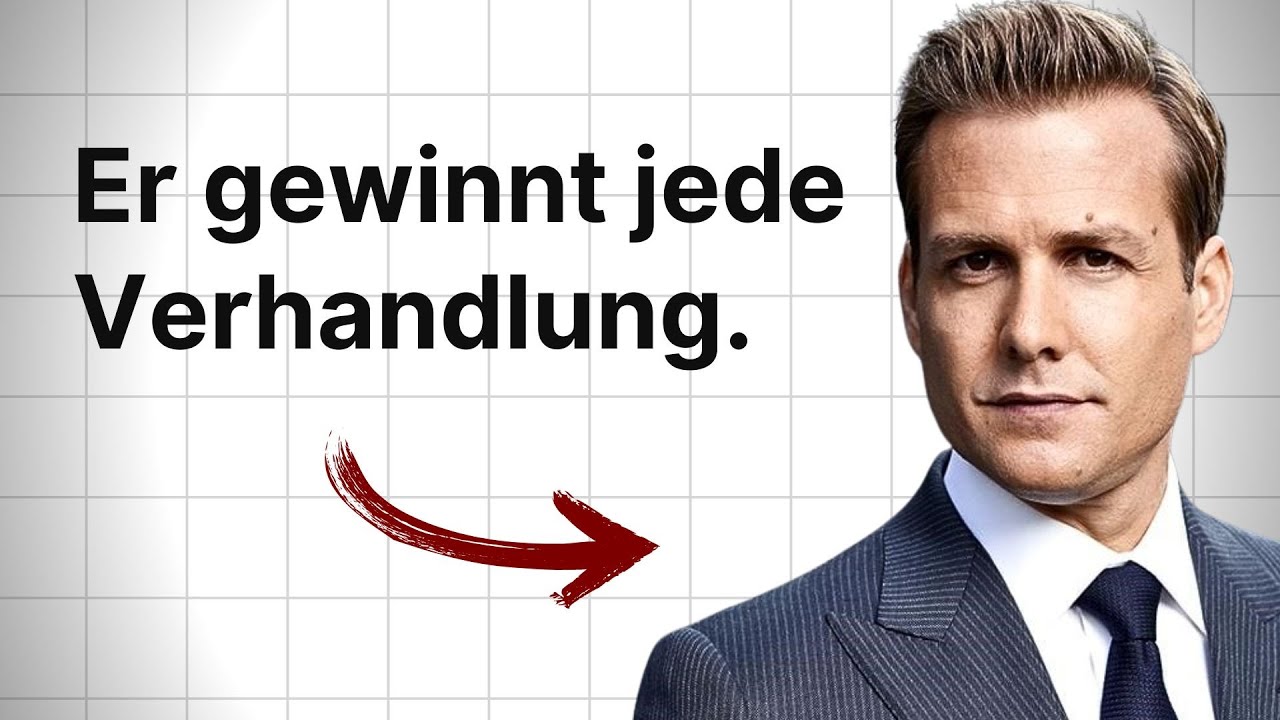 VERHANDELN wie Harvey Specter (Suits Analyse)