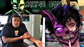 TWOMAD Reacts to Corpse Husband Horror videos