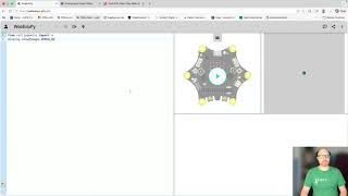 Python auf dem Calliope, 03: Pythoncode auf den Calliope Mini übertragen