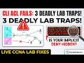 ACL Not Working? How to Fix Failing Rules & Modify Cisco ACLs | CCNA 200-301