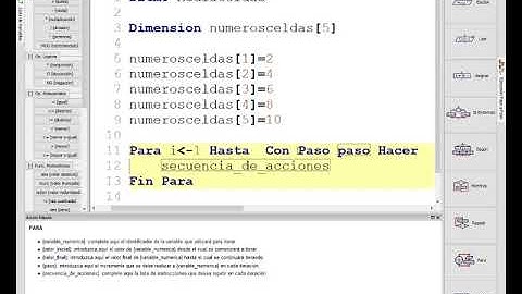 Media de numeros de una lista PSEINT TIC 1 Bachillerato IES Monterroso
