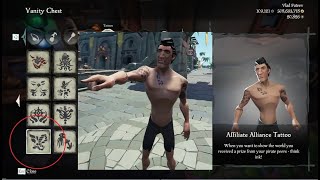 Sea of Thieves /  Affiliate Alliance Tattoo Showcase