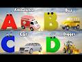 ABC Song Phonics, Transportation Song, ABC Song, Alphabet Educational Song A to Z for kids