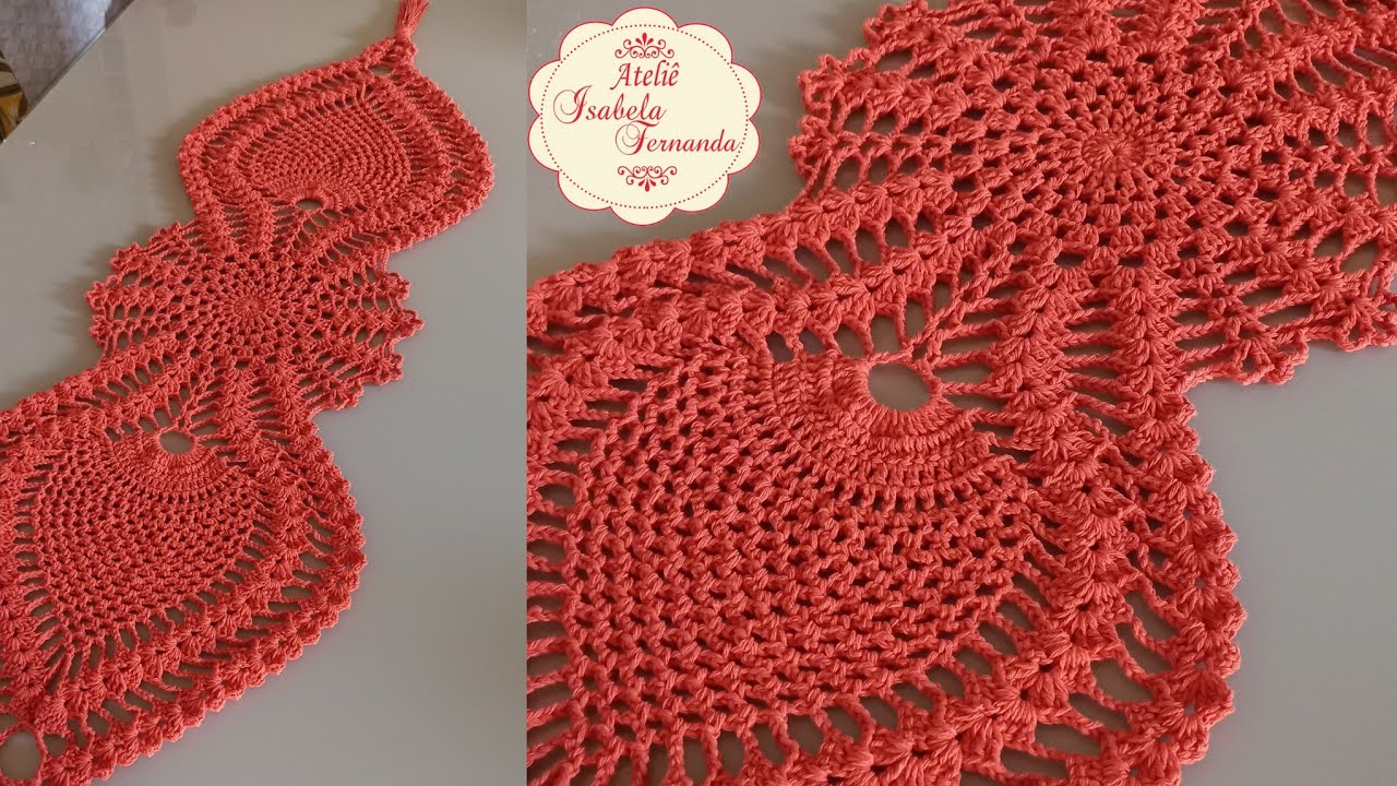 Trilho de Mesa Abacaxi Fácil Rápido e Econômico