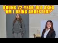 Bodycam DUI Arrest - Drunk 22-Year-Old Asks if She Has Been Arrested