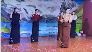 Tibetan dance “Precious Life Dj', the most beautiful five Tibetan sisters❤️
