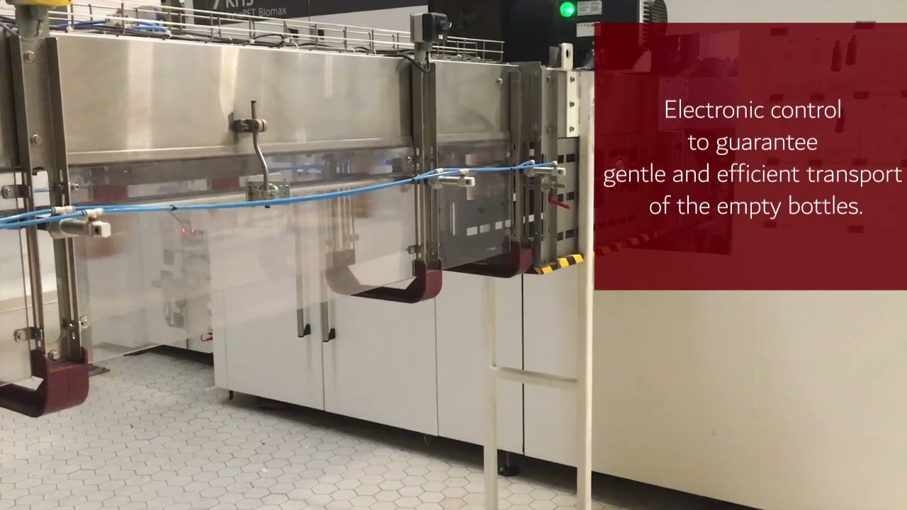 Posimat - This Air Conveyor system's feature allow it to efficiently handle bottles