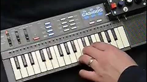 Circuit Bent Casio PT-87  "THE CASIOOG" Sneak preview