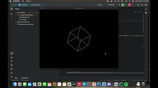 Rotating Cube using SFML