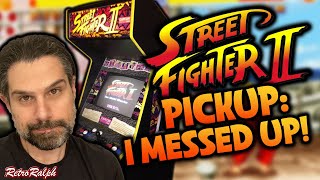 Arcade Cabinet Pickup - Street Fighter 2 World Warrior!