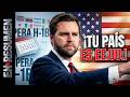 "TU PAÍS ES EE. UU.": EL DURO MENSAJE DE VANCE A LOS INMIGRANTES SOBRE LA LEALTAD