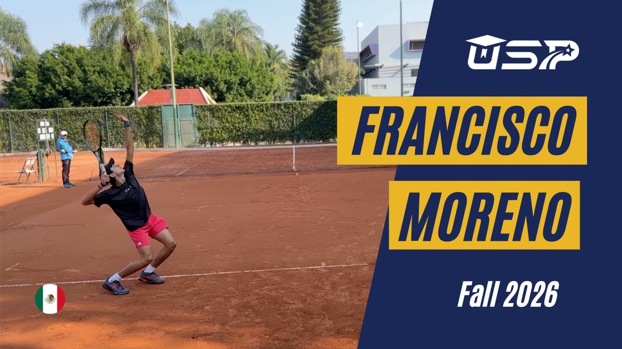 Francisco Moreno - Tennis Recruiting Video - Fall 2026