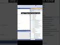 Visual Studio Tips For Asp.Net Mvc Project #shorts