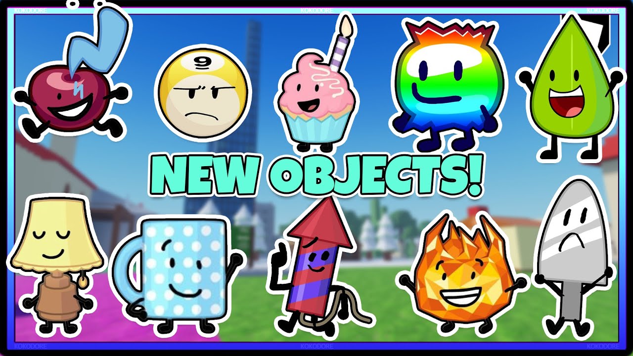 HOW TO FIND ALL 60 New OBJECTS in Find The BFDI-TPOT Characters ...