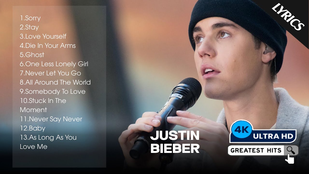 Top 20 JUSTIN BIEBER Songs | JUSTIN BIEBER Best Songs Playlist |Popular ...