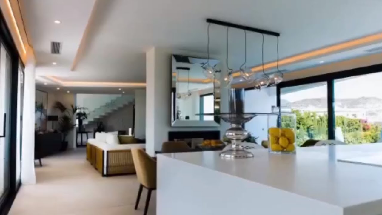 New Modern Home Listed by Pandora Homes Marbella YouTube