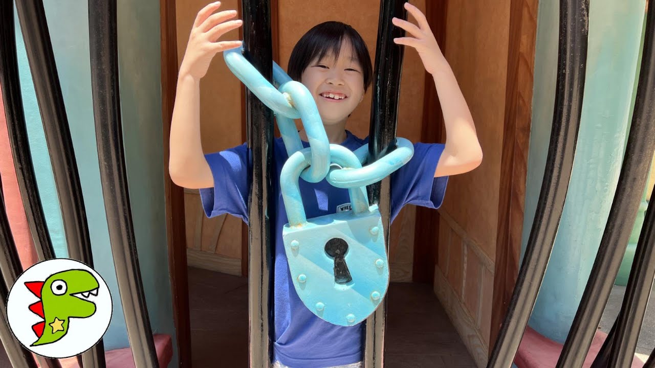 おでかけ 東京ディズニーランドへいったよ！トムソーヤ島へいってみよう！ トイキッズ